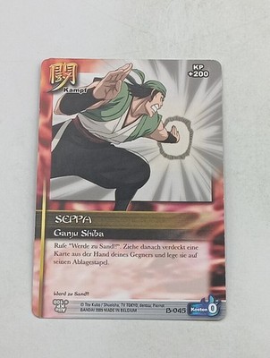 Bleach TCG Einzelkarte Ganju Shiba bespielt