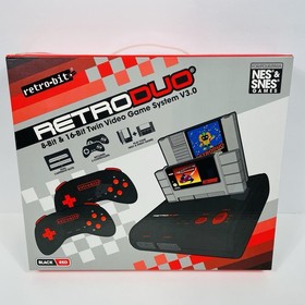 Retro Duo 2 in 1 Console System V3.0 for Original NES and Super Nintendo Games