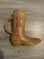 Vintage 1994 Anheuser Busch Cowboy Boot Budweiser Beer Stein