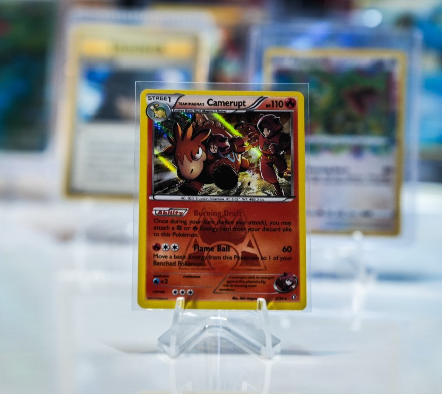 Team Magma's Camerupt 2/34 Double Crisis Holo