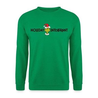 Der Grinch Statement Holiday Intolerant Unisex Pullover