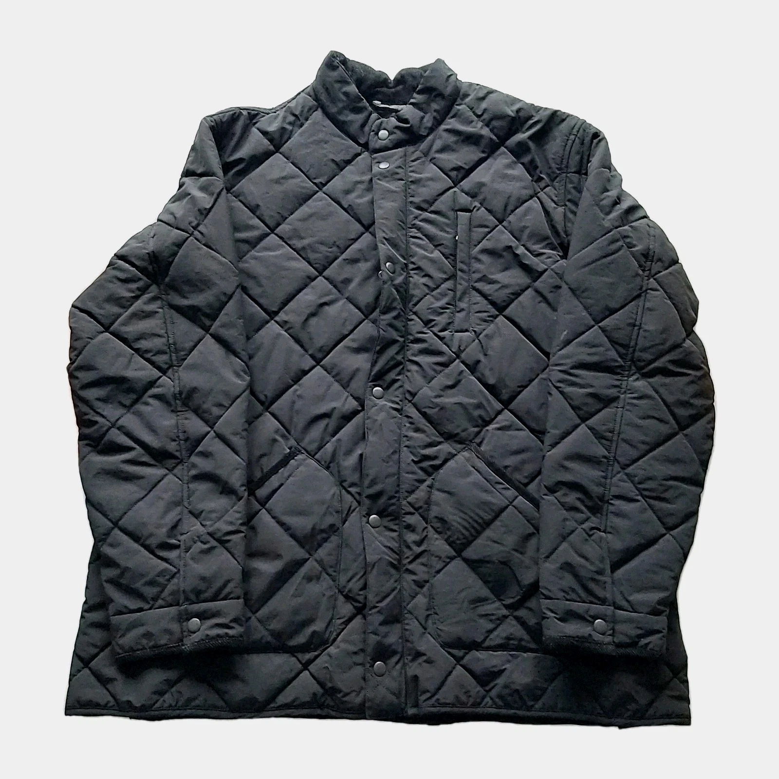 Orvis Jacket Men 2XL XXL Quilted Padded Black Field Outdoor Shooting Fly Fishing