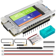 Mesh Node T114 with 950mAh Battery and Protective Case Set, nRF52840 MCU SX12...