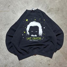 Vintage 1991 Cafe Albert Einstein Germany Crewneck Size Large