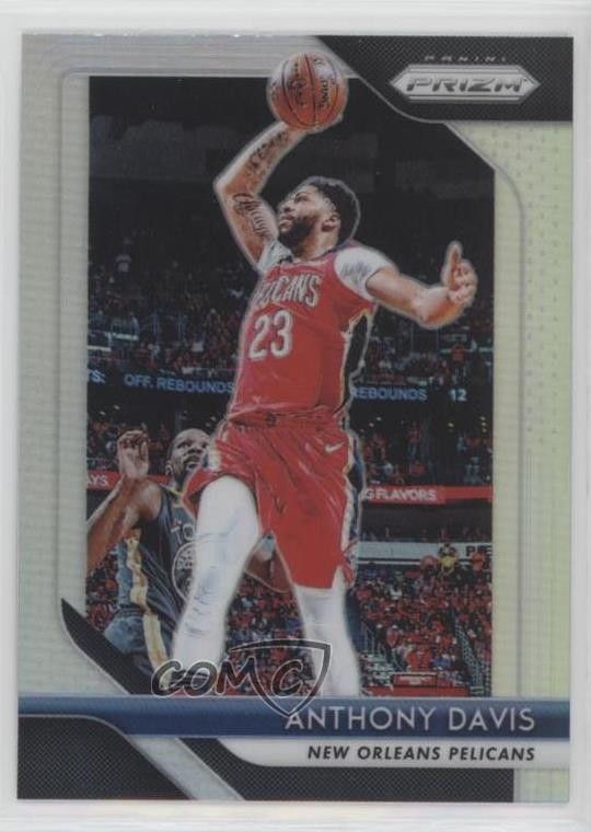 2018-19 Panini Prizm Silver Prizm Anthony Davis #177 0b85