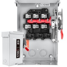 2026 Upgrade 30 Amp Disconnect Switch,3 Pole Safety Switch,Non-Fusible,NEMA 3...