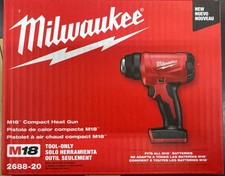 Milwaukee Tool 2688-20 Heat Gun, Cordless Powered, 18V Dc, Dual Temp. M18