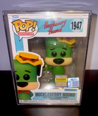 FUNKO! HUCKLEBERRY HOUND GREEN 2025 SDCC SHARED #1947 LE 400 + Sealed Case MINT