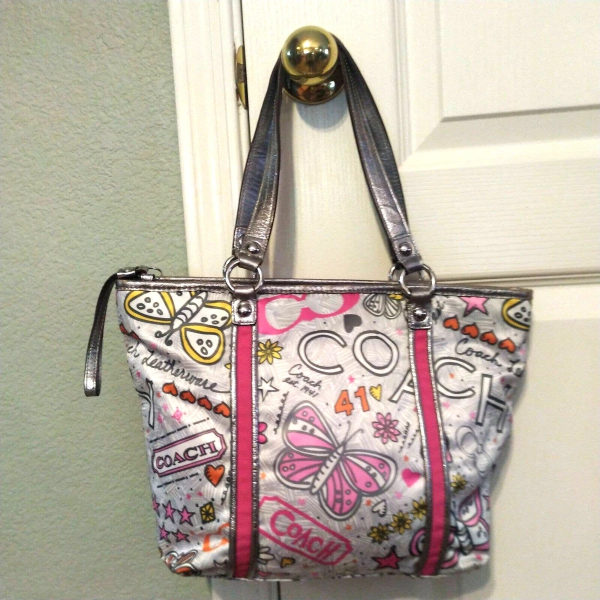 Coach Butterfly Zip Tote Bags & Handbags for Women for sale | eBay