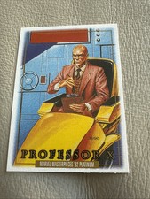 2024 Skybox Marvel Masterpieces ‘92 Platinum Leather Card #66 Professor X
