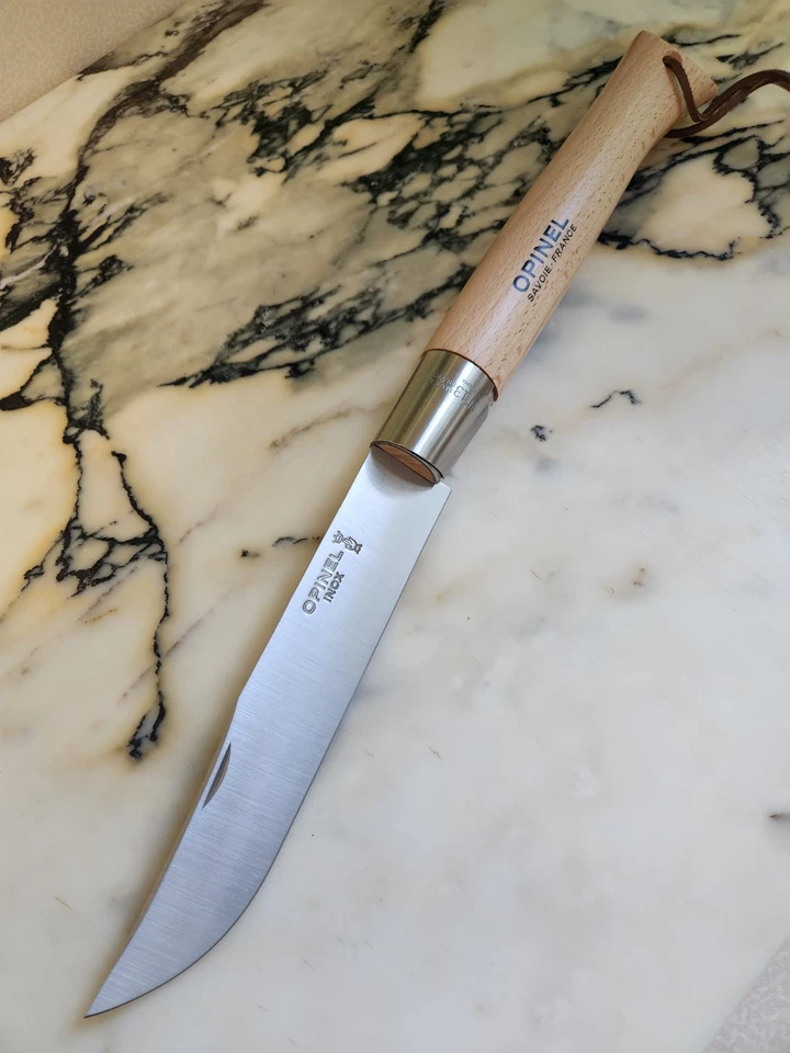 Opinel Vintage Nº Cuchillo plegable de acero inoxidable 13, herramienta para exteriores, ¡ANTIGUO PERO NUEVO! Foto 2 de 4