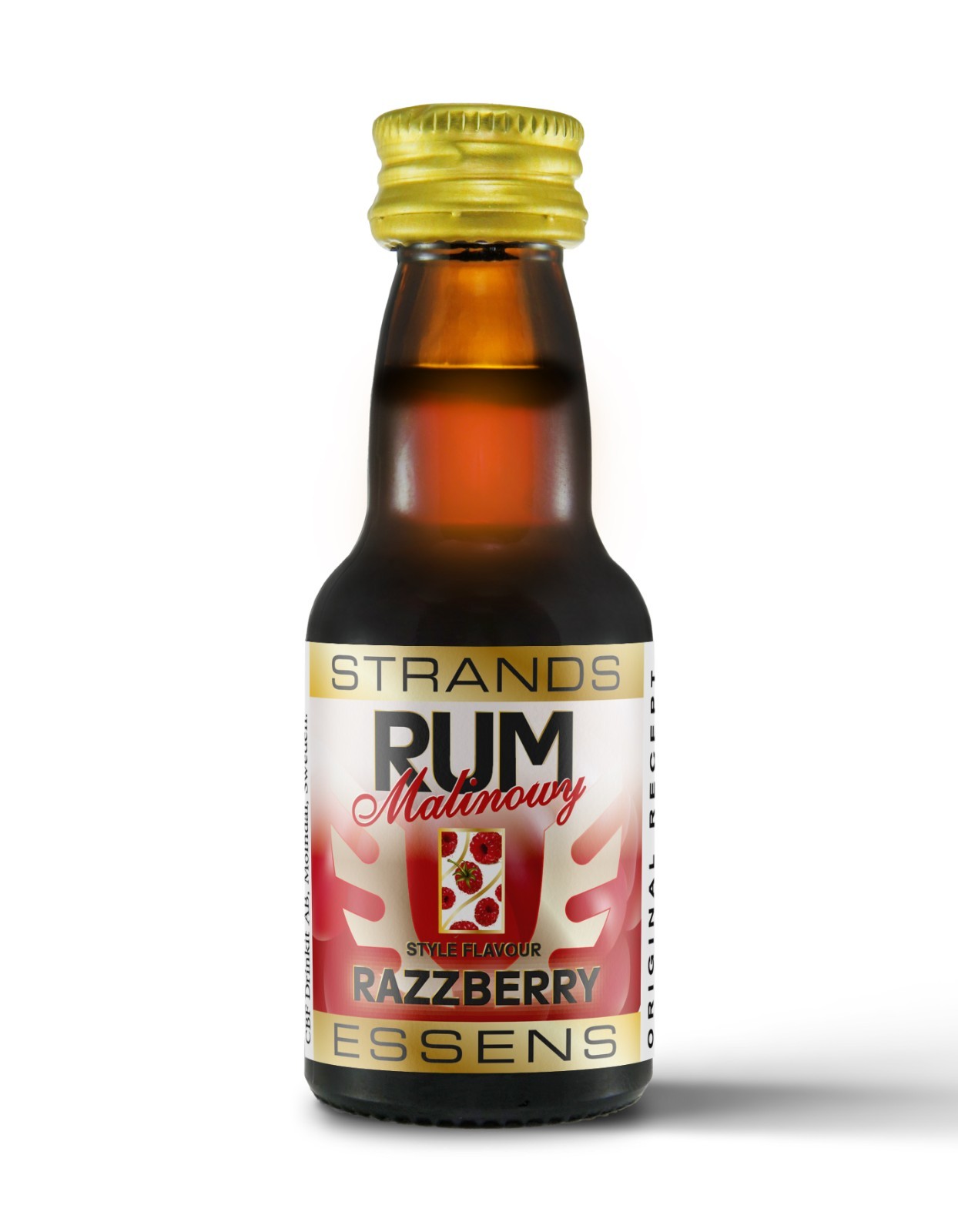 Strands Essence Rum Razzberry 25ml Flavour Distilled Liqueur Ingredient Homebrew