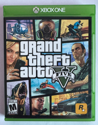 Grand Theft Auto V / 5 / Five, Minimally Used / Original Case, W/Manuals & Map