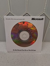 Microsoft Office 2007 Home and Student w/ Product Key Brand New Sealed