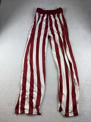 Indiana Hoosiers IU Candy Stripe Tearaway Basketball Pants Mens S Taylor Warmup