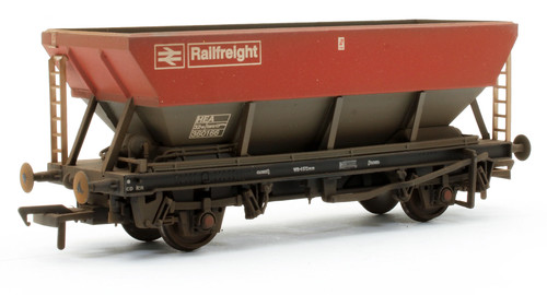 Gebrauchter 38-006A 46 Tonnen HEA Hopper Wagon'360166' - Custom Weathered | Condition: Used
