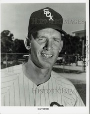 1967 Press Photo Chicago White Sox baseball player Gary Peters - kfx03807