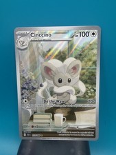 Pokémon TCG Cinccino 153/086 SV: Black Bolt Illustration Rare Holo English