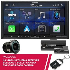 Alpine ILX-407 7 Multimedia w/ Bullet Camera ...