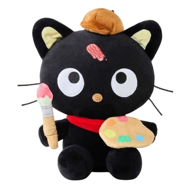 EMIKO BEAR 国内作家　ミニチュア　アーティスト　CAT「くろすけ」 Sanrio Characters Official Plush Doll Series : Painter Artist