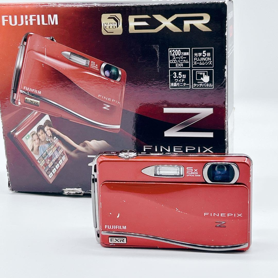 FUJIFILM ファインピクス Z800EXR デジカメ FUJIFILM FinePix Z800EXR Red Digital Camera 12.0MP Working | eBay