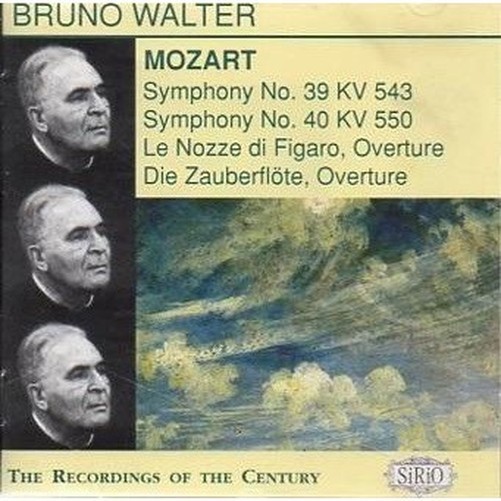 Walter Bruno - Symphony N.39 E N.40 - Wedding Of Figaro,Overture - Die Zauberflo