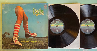 Gentle Giant - Giant Steps ... The First Five Years 2LP FOC D 1976 Zustand: EX
