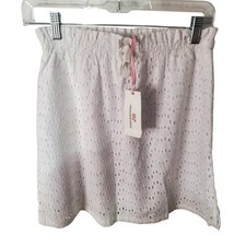 Vineyard Vines Girls' Large/14 White Eyelet Skirt, NWT