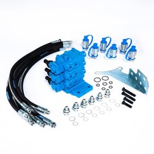 Distributore idraulico ausiliario Triplo per Trattore Ford 2000 3000 4000 ecc.