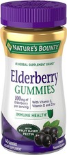 's Bounty Elderberry Gummies, Immune Support, Contains Vitin A, C,