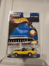 Hot Wheels 2002 Motor City Classics 1968 Chevy El Camino  Yellow NEW