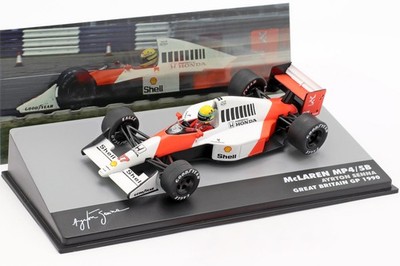 A. Senna McLaren MP4/5B #27 British GP Formel 1 Weltmeister 1990 1:43 Altaya