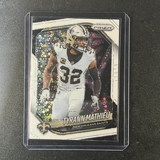 2025 Panini Prizm Football - Tyrann Mathieu #196 White Disco Prizm