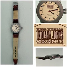 Vintage Armitron The Young Indiana Jones Chronicles watch 1992 Tested & Working