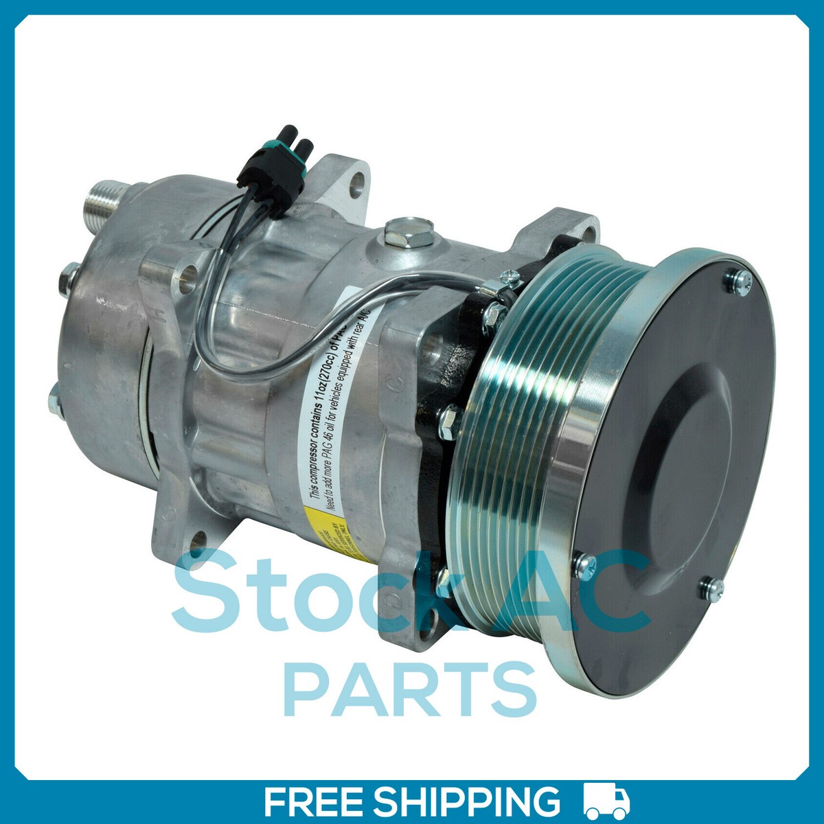 New A/C Compressor for Ford New Holland Gemini 8670, 8770, 8870
