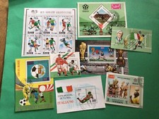 Football Soccer 8 mixed stamp sheets A20247