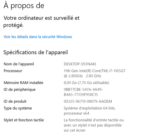 ordinateur portable Asus Vivobook S14 S433EA-EB160T - i7-1165G7 - Imagen 10 de 14