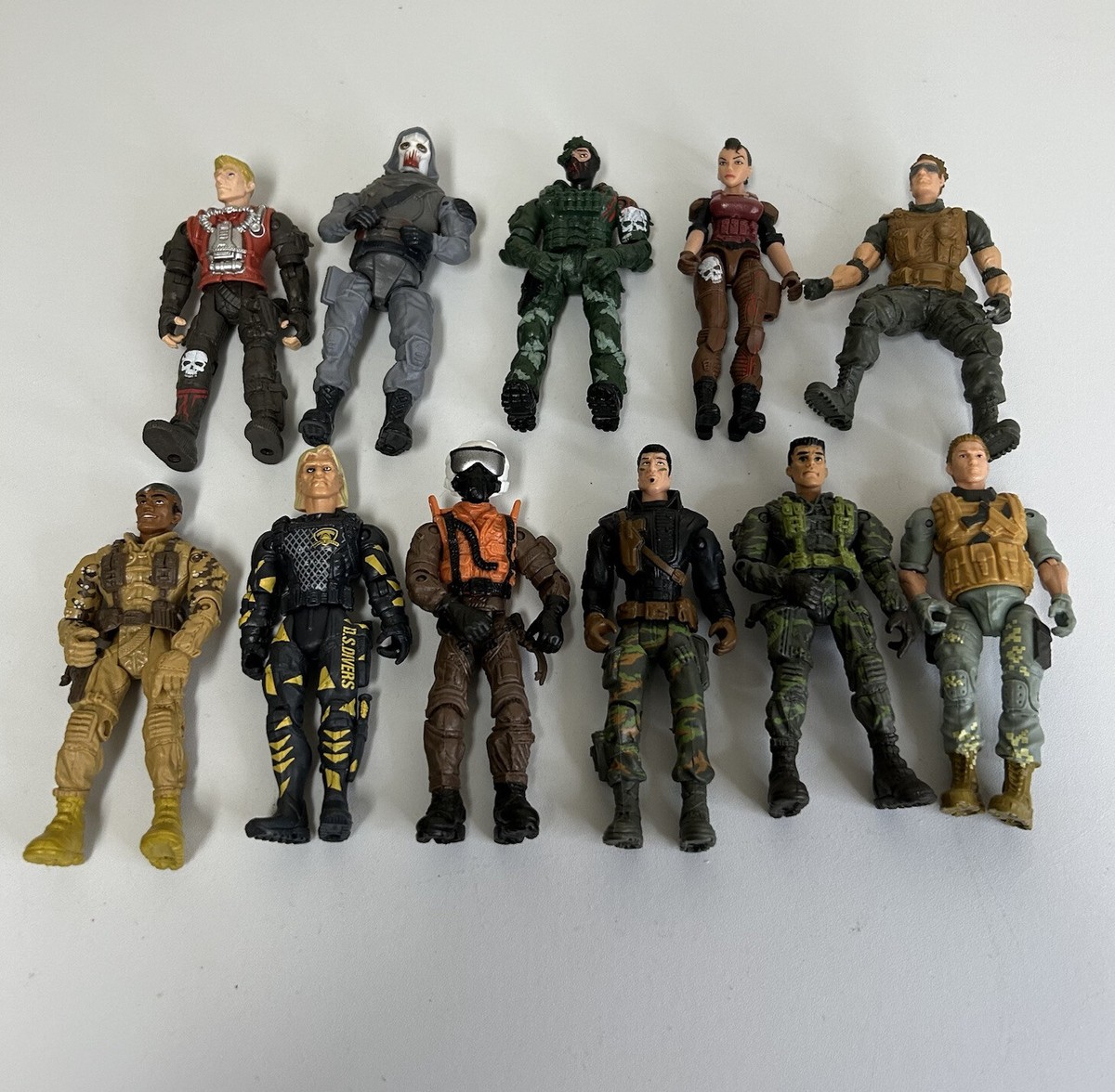Lanyard The Corps Time Crisis Figures Lot Of 11 | eBay