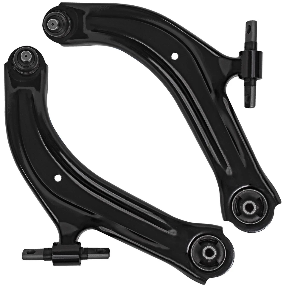 Brazo de control inferior delantero de 10 piezas + barra estabilizadora + barra estabilizadora para Nissan Sentra 2007-2012 Foto 3 de 4