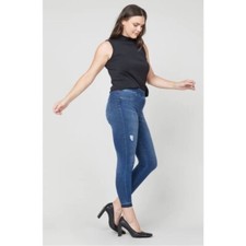 NWT Spanx Distressed Skinny Ankle Jeans Size Small 20203R