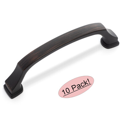 *10 Pack* Cosmas Cabinet Hardware Oil Rubbed Bronze Handle Pulls #1489-96ORB