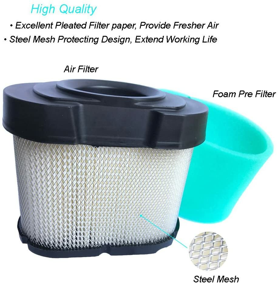 Air Filter For John Deere LA175 X130R D150 D160 D170 D155 Z435 Z625