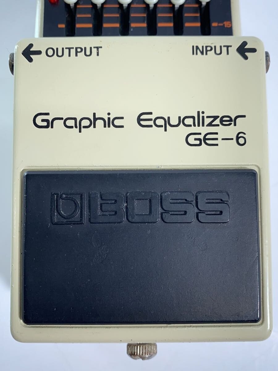 BOSS GE-6 Graphic Equalizer Made in Japan | Ships from Japan