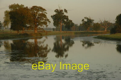 Foto 6x4 Dämmerungslicht auf Croome Park Die ersten Strahlen der aufgehenden Sonne Licht c2009