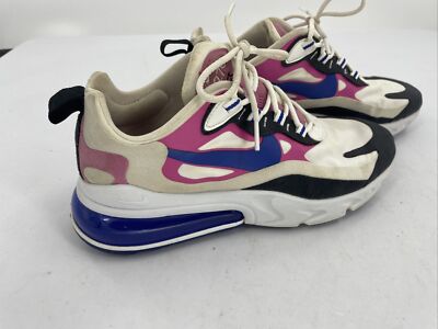 Nike Air Max 270 React SummitWhite/Fuchsia/Blue CI3899-100 Women's