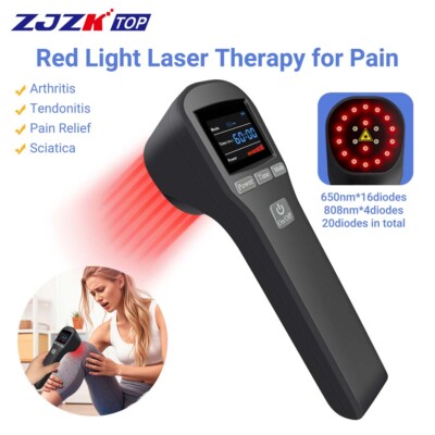 880mW Intense Pulsed Red Light Therapy for Tendonitis Carpal Tunnel Pain Relief