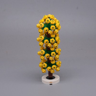 Plant Rainbow Small Tree Hydrangea Flower Tree House Wedding Courtyard DIY Toy