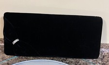 Vintage BOBBIE JEROME Clutch Purse w/ Rhinestone Accent