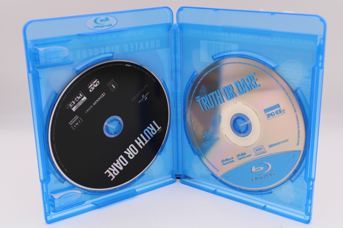 Truth or Dare Unrated Director's Cut Blu-ray & DVD Slipcover