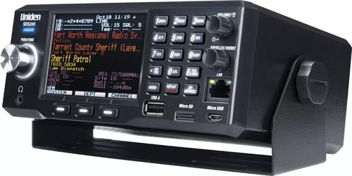 ✅NOWOŚĆ - Uniden SDS200 True I/Q TrunkTracker X Base / Mobile Digital Police Scan
